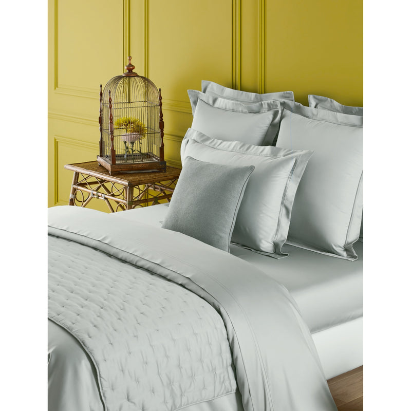 Yves Delorme Triomphe Veronese quilted bed cover super-king, imported from the UK