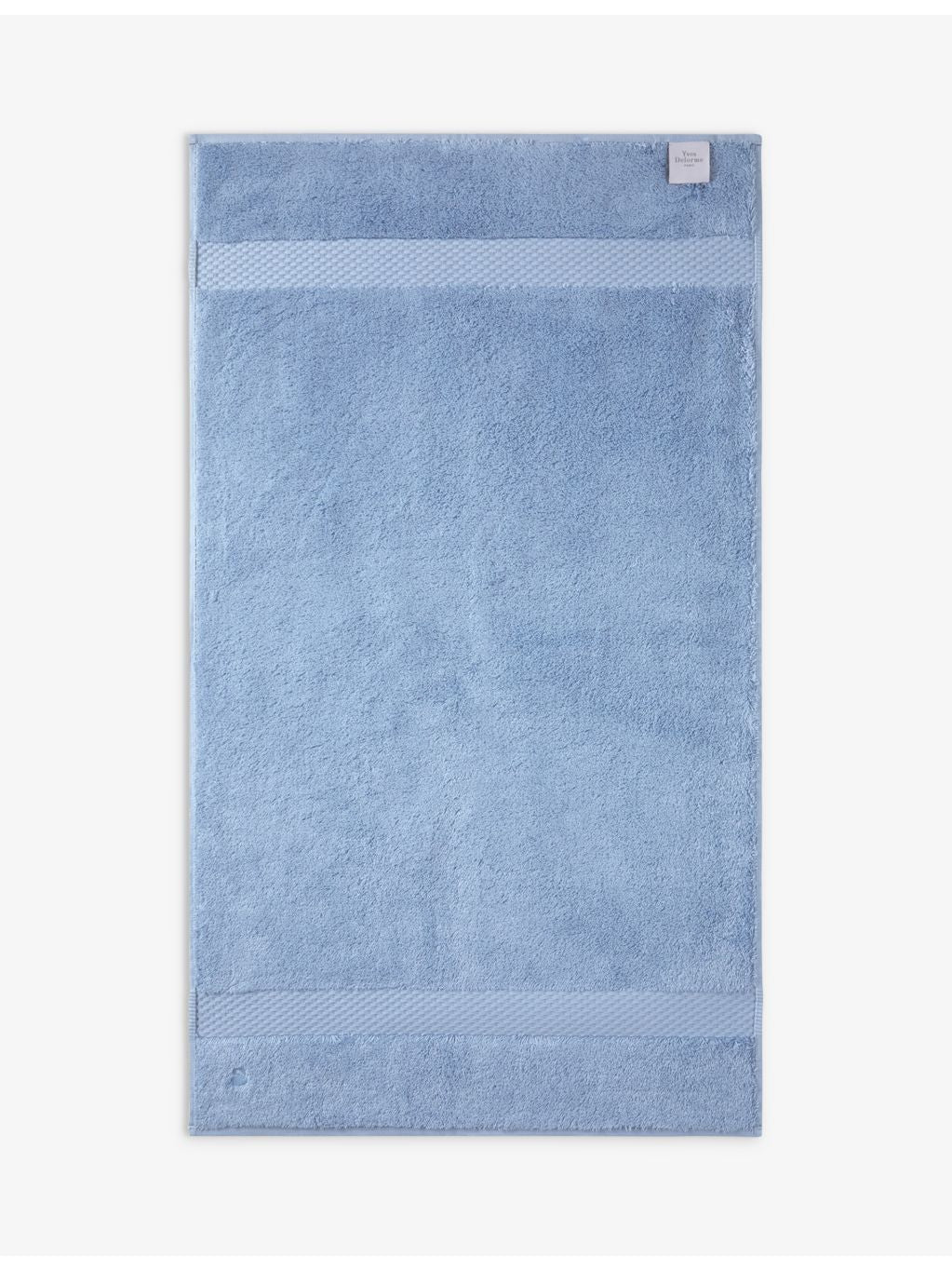 Yves Delorme Etoile Azur bath sheet super-king (British brand)