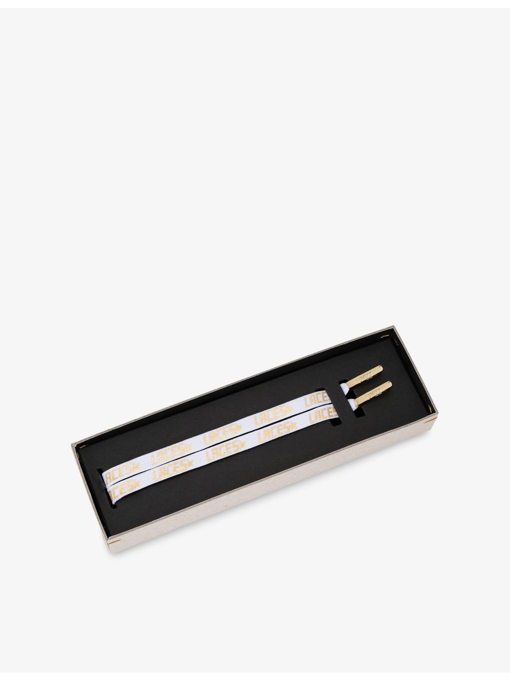 Golden Goose laces-print woven laces, UK version