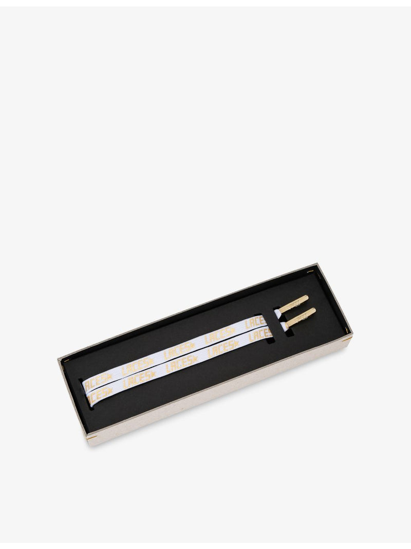 Golden Goose laces-print woven laces, UK version