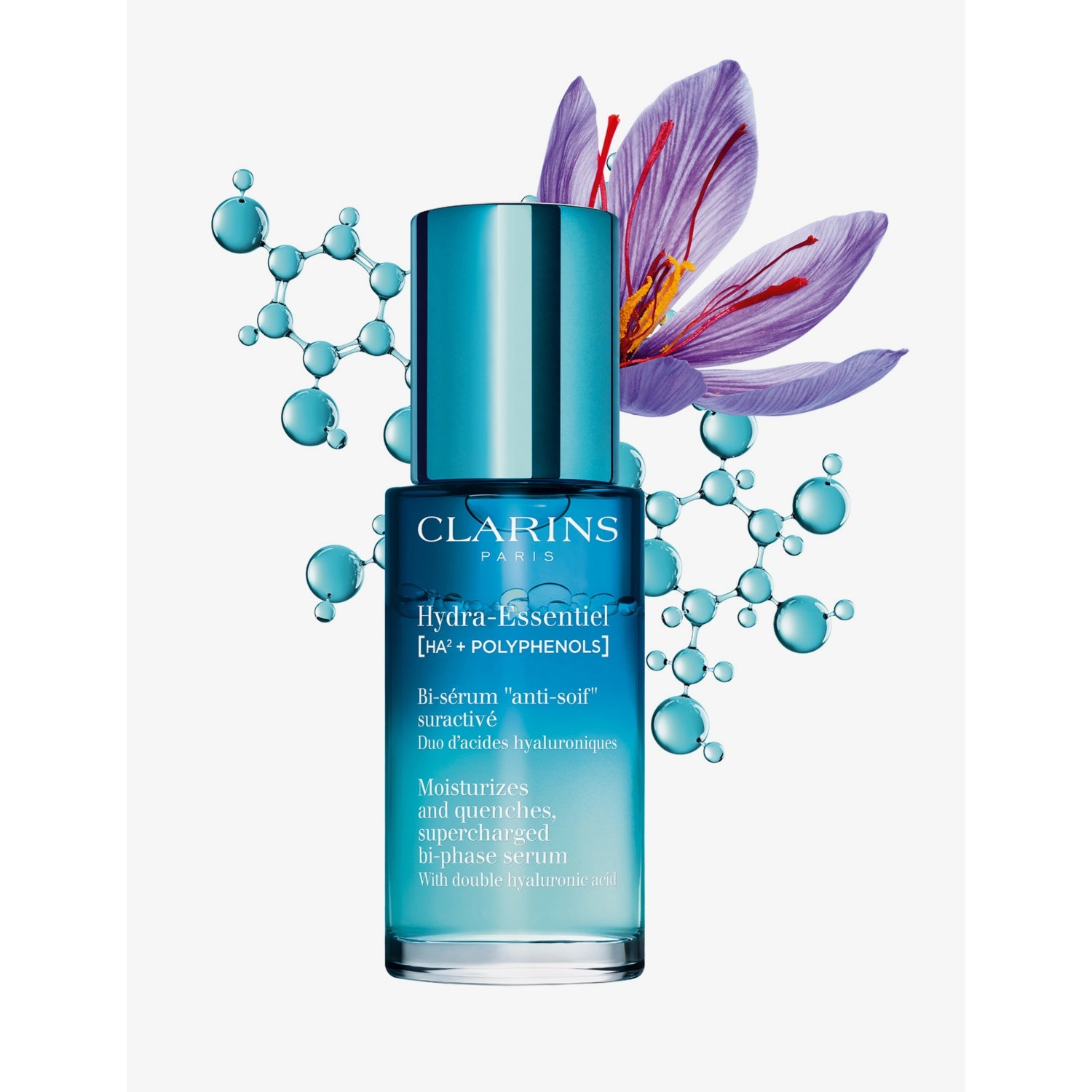 Clarins Hydra-Essentiel Bi-Phase serum 30ml, UK version