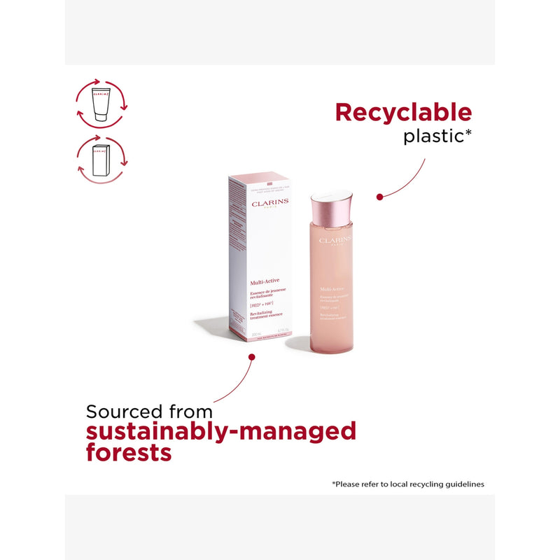 Clarins Multi-Active Revitalizing treatment essence 200ml, imported from the UK