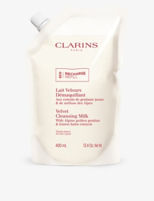 Clarins Velvet Cleansing Milk 400ml refill - British product