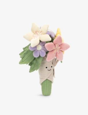 Jellycat Amuseable Bouquet soft toy 31cm, UK version