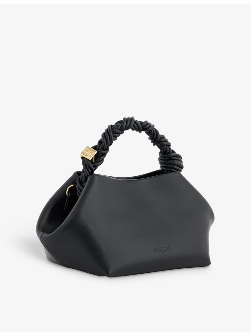 GANNI Bou small leather top-handle bag - British product