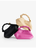 GANNI Bou small leather top-handle bag - British product