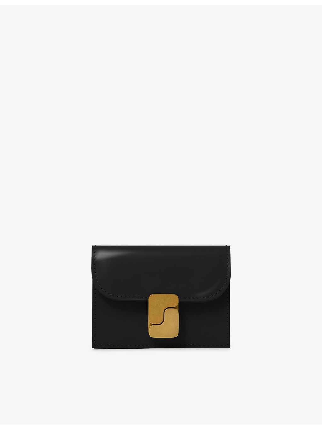 Soeur cowhide cardholder S monogram (British brand)