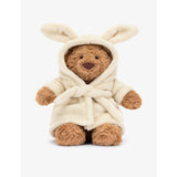 Jellycat Bartholomew Bathrobe Bear plush toy 26cm (British brand)