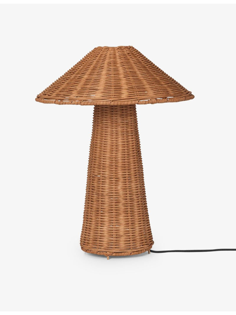 ferm LIVING Dou rattan table lamp 40cm, UK version