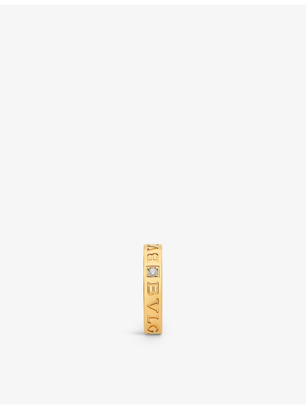 Bvlgari B.zero1 18ct yellow gold diamond ring, imported from the UK