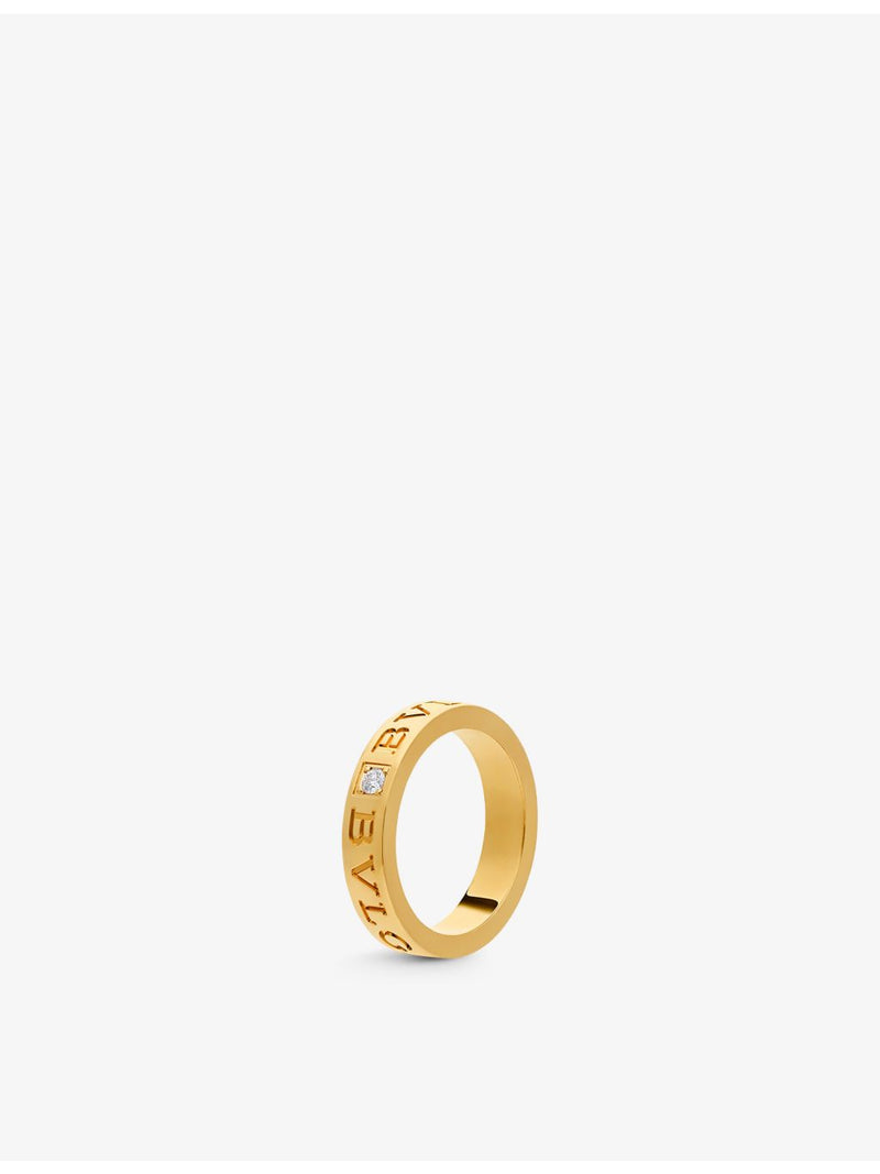Bvlgari B.zero1 18ct yellow gold diamond ring, imported from the UK
