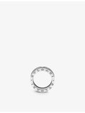Bvlgari diamond ring 0.45ct 18ct white gold, UK version