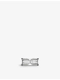 Bvlgari diamond ring 0.45ct 18ct white gold, UK version