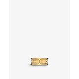 Bvlgari yellow gold diamond ring 0.47ct, imported from the UK
