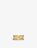 Bvlgari B.zero1 18ct Yellow-Gold and 0.47ct Brilliant-Cut Diamond Ring