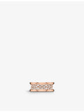 Bvlgari B.zero1 diamond ring 18ct rose gold, UK version