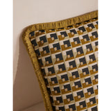 Soho Home Brixham geometric woven cushion 50cm - British product