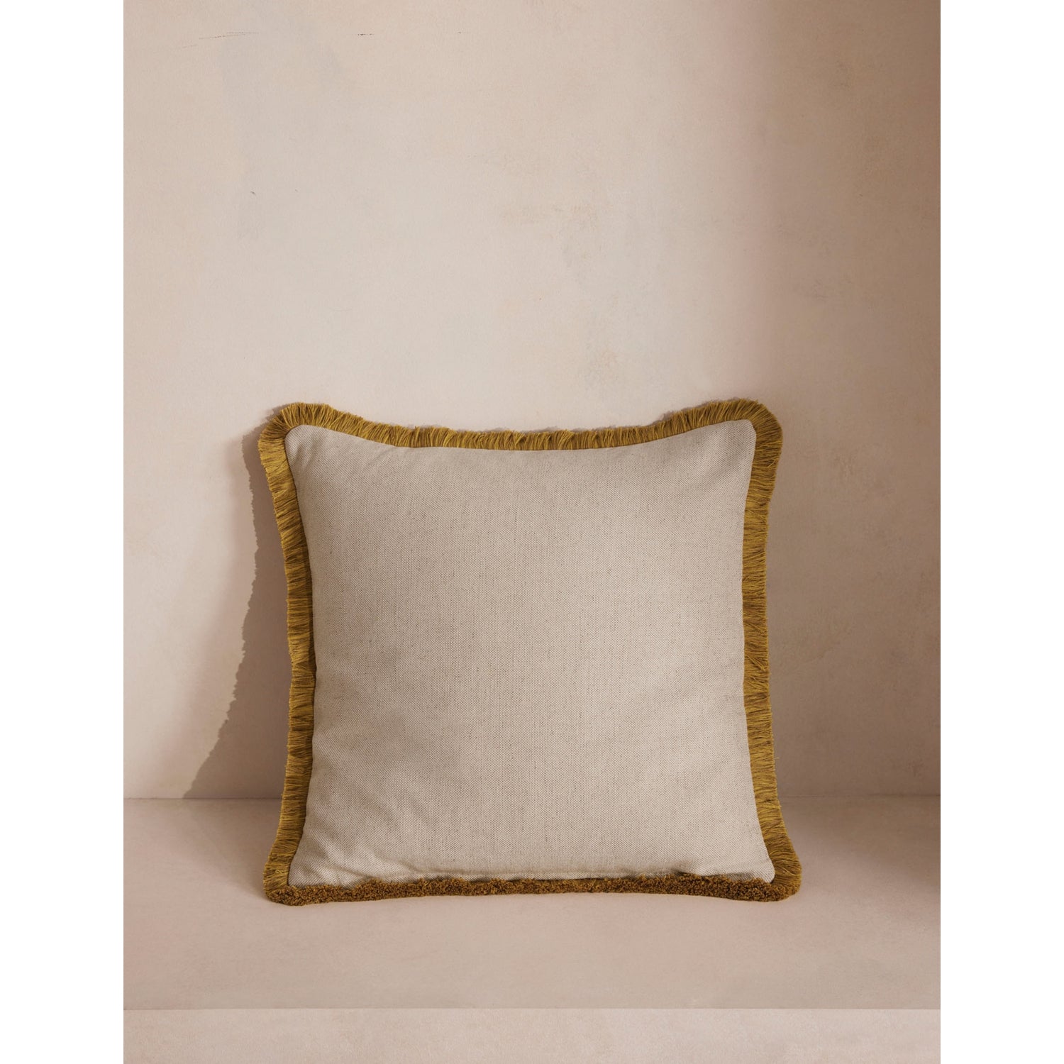 Soho Home Brixham geometric woven cushion 50cm - British product