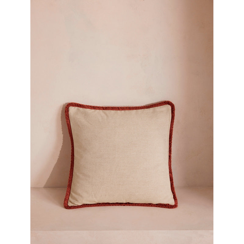 Soho Home Vende geometric woven cushion 50cm, imported from the UK