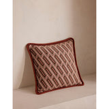 Soho Home Vende geometric woven cushion 50cm, imported from the UK