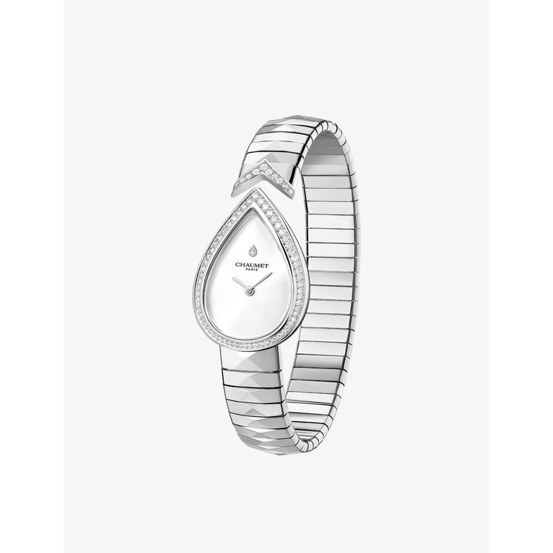 Chaumet Joséphine Aigrette stainless steel diamond watch, imported from the UK
