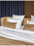 BOSS B-linea cotton duvet cover with contrast piping - British product