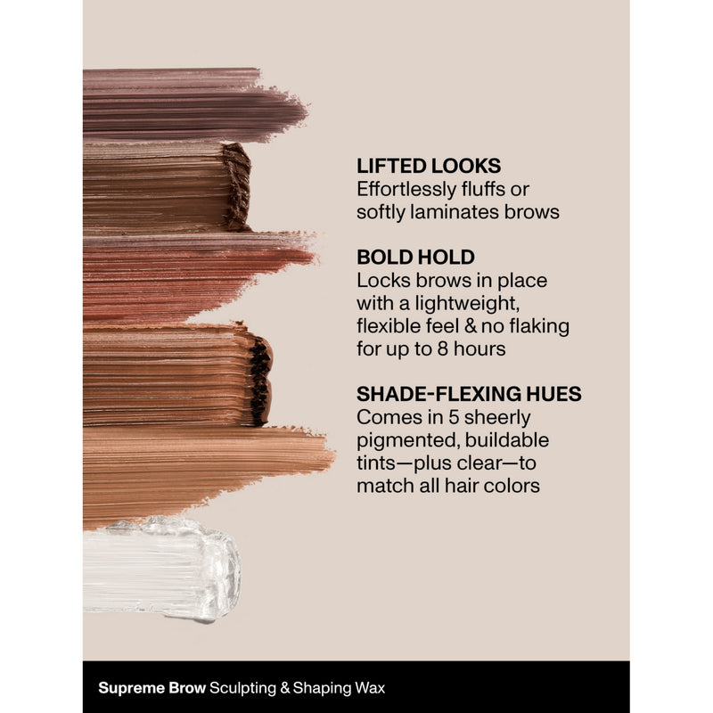Morphe Supreme Brow sculpting and shaping wax 6.2g, UK version