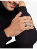 Bvlgari Save the Children ring in sterling silver and black ceramic - British product