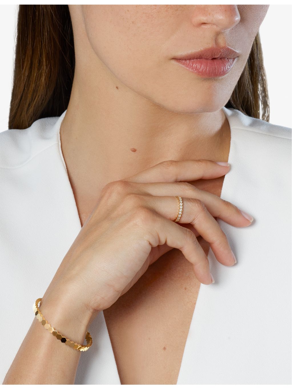Chaumet Bee de Chaumet 18ct yellow gold ring, UK version