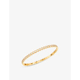 Bee de Chaumet 18ct yellow-gold and 1.86ct brilliant-cut diamond ring - 16cm