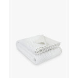 Brittany Quilts pom-pom embellished cotton bed throw - Single