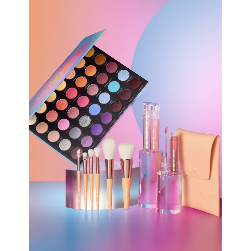 Morphe Dripglass Glazed lip gloss in Aurascape 3.8ml - British product