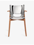 Alessi Monoshell mirrored-steel chair 81cm (British brand)