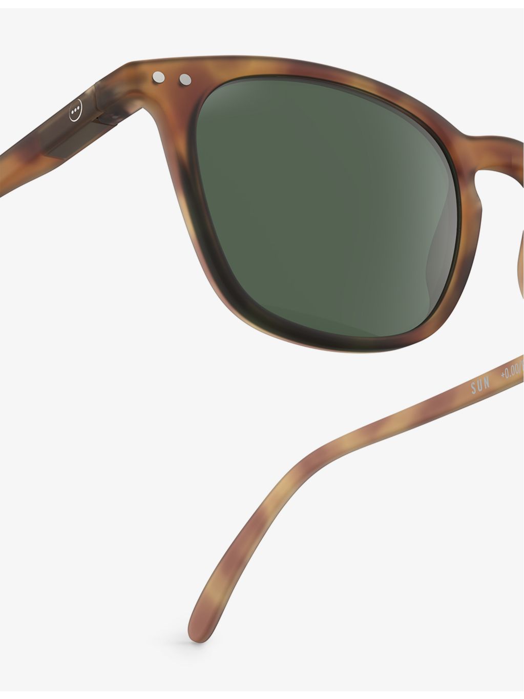 Izipizi square-framed havane sunglasses, UK version