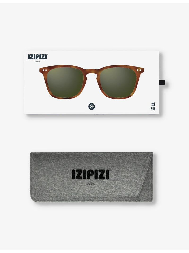 Izipizi square-framed havane sunglasses, UK version