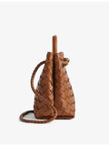 Bottega Veneta Andiamo small top-handle leather bag (British brand)