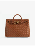 Bottega Veneta Andiamo small top-handle leather bag (British brand)