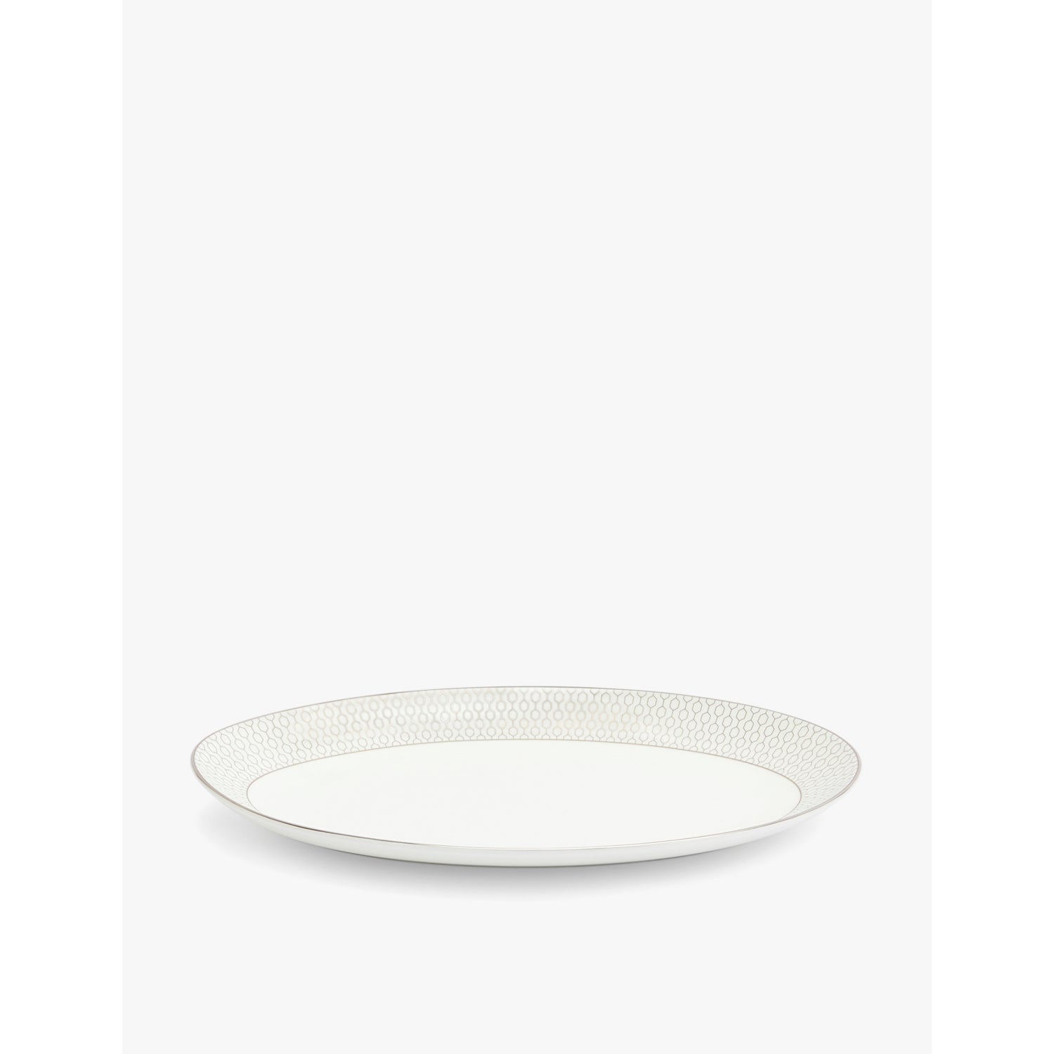 Wedgwood Gio Gold Platinum bone china oval dish 26cm - British product