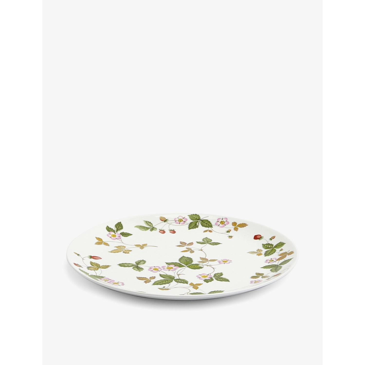 Wedgwood Wild Strawberry bone-china plate 27cm, UK version