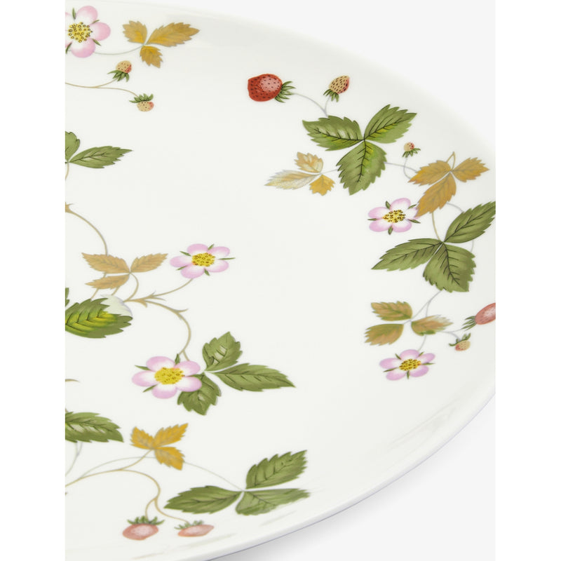 Wedgwood Wild Strawberry bone-china plate 27cm, UK version