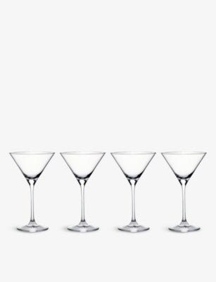 Waterford crystal martini glasses set of four 210ml (British brand)
