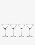 Waterford crystal martini glasses set of four 210ml (British brand)