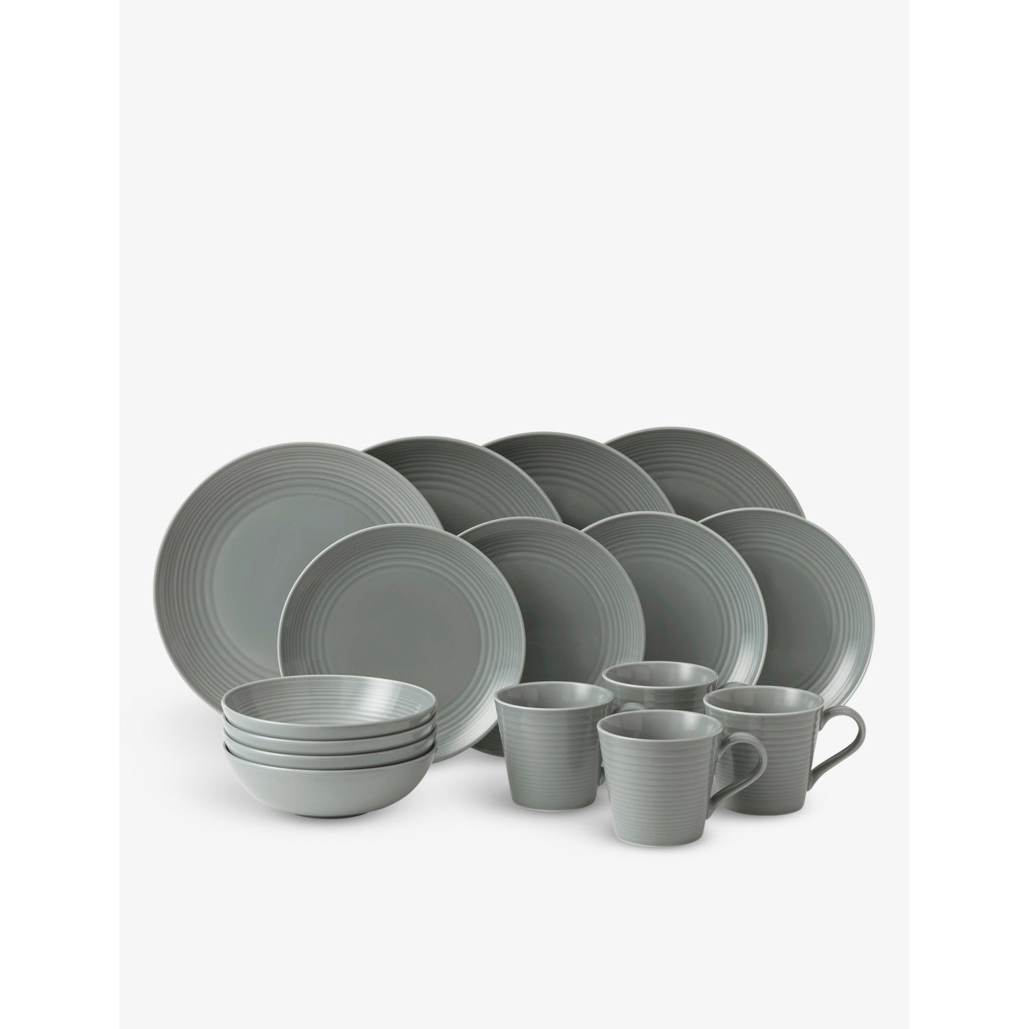 Gordon Ramsay Maze 16-piece porcelain dinner set (British brand)
