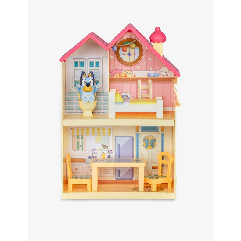 Bluey Mini Heeler Home playset with Bluey figure, UK version
