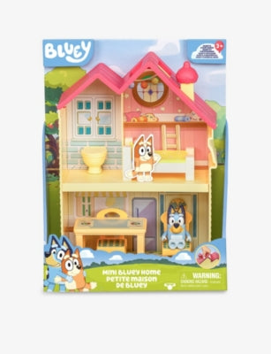 Bluey Mini Heeler Home playset with Bluey figure, UK version