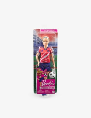 Barbie Careers Footballer doll 32cm, imported from the UK
