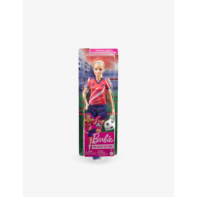 selfridges Barbie Careers Footballer Doll 32cm- Buy online at McGrocer