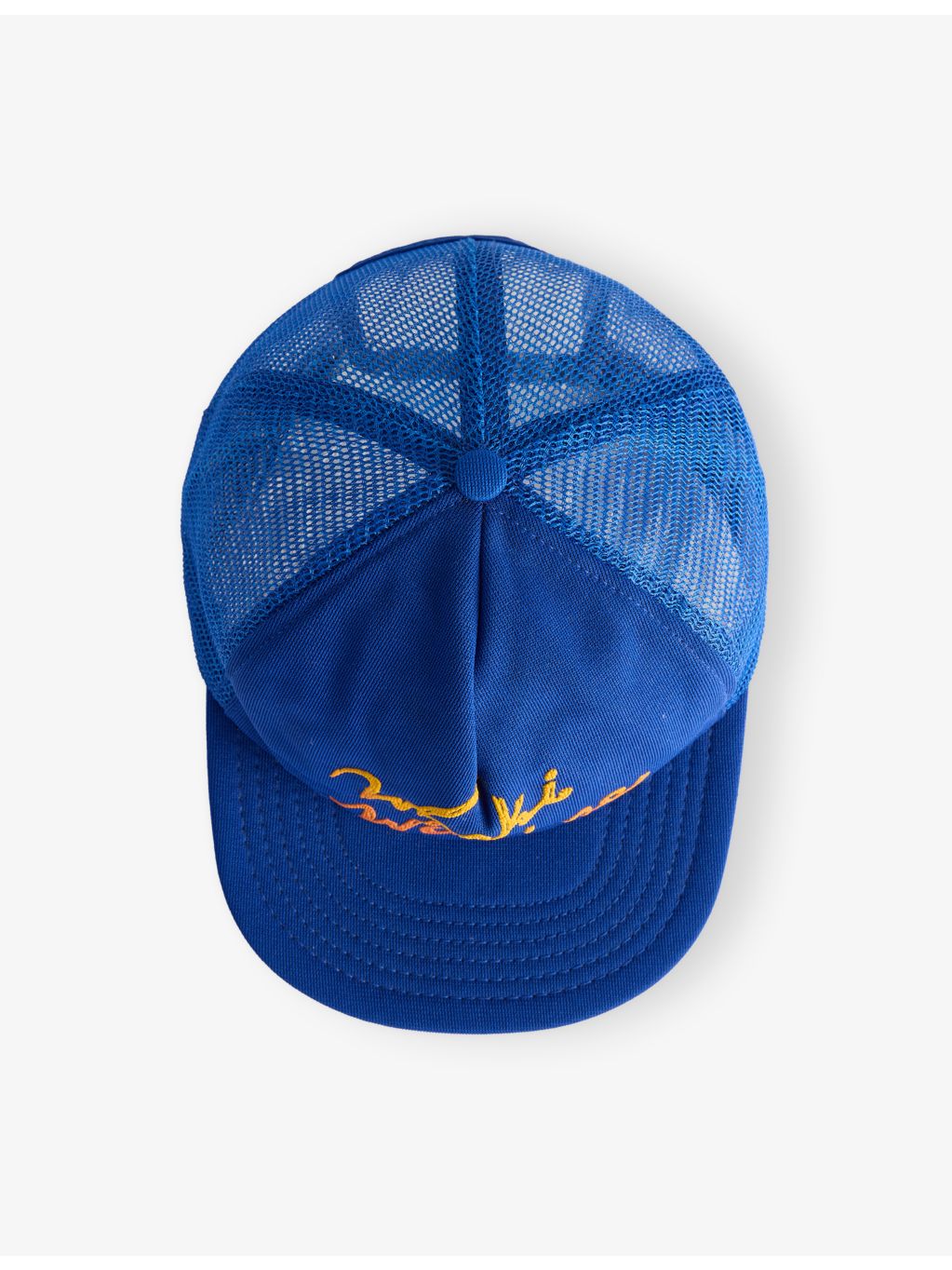 RESELFRIDGES Weeki Wachee woven trucker cap pre-loved (British brand)
