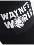 Reselfridges pre-loved Wayne's World woven cap, UK version