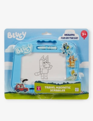 Bluey travel magnetic scribbler playset (British brand)